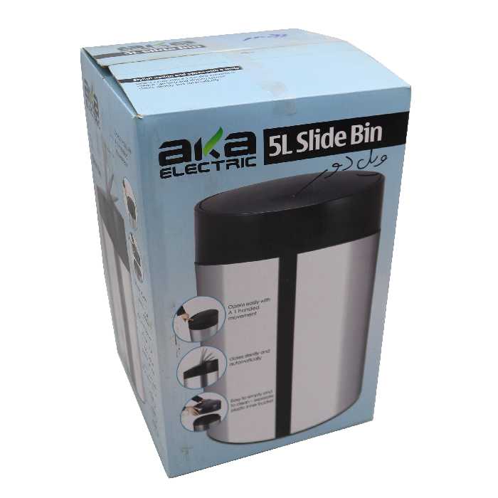 سطل زباله آکا الکتریک کد YP-VILDOR-5L