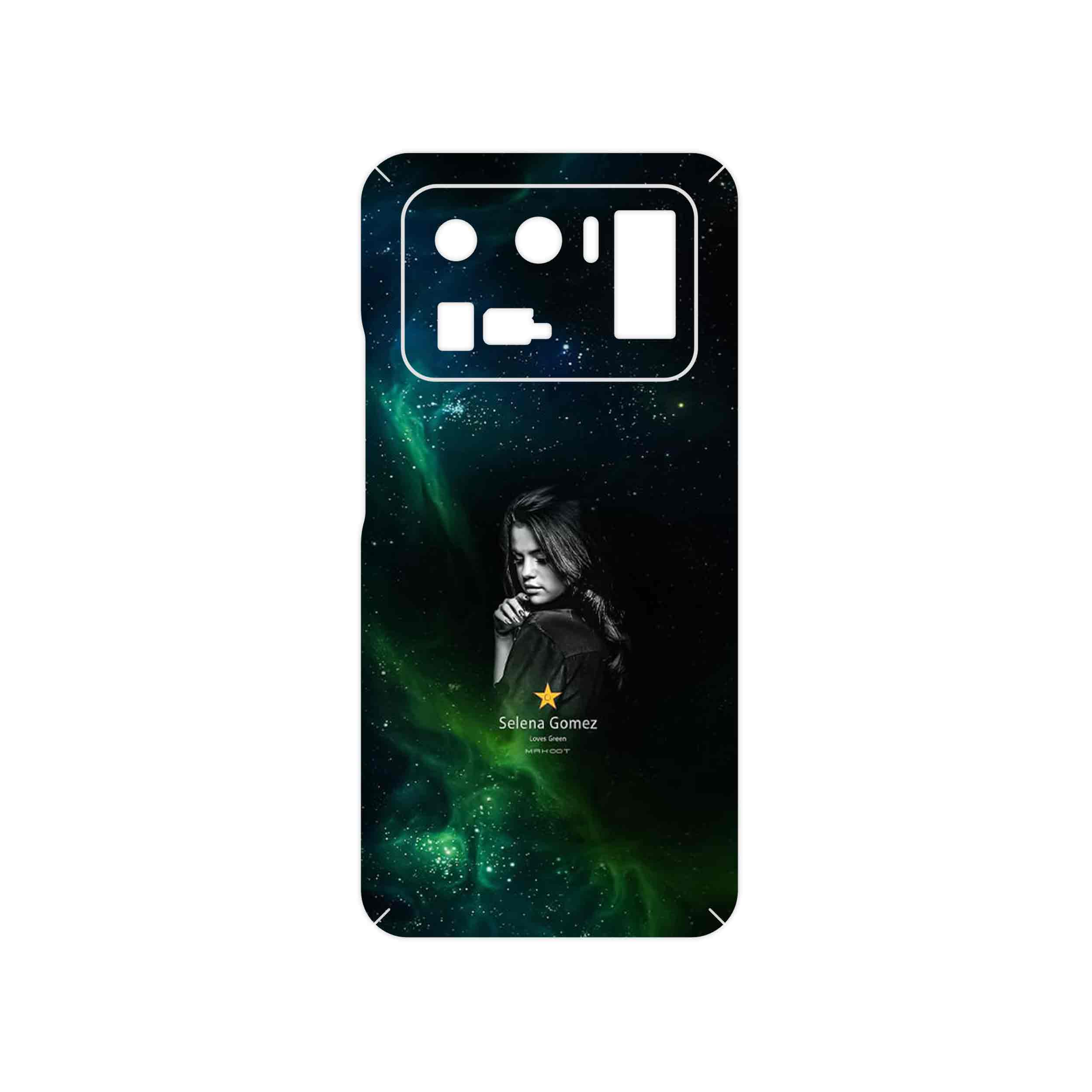 برچسب پوششی ماهوت مدل Selena Gomez مناسب برای گوشی موبایل شیائومی Mi 11 Ultra