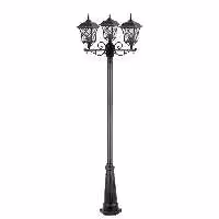 چراغ حیاطی ایستاده سه شعله شفق مدل پاسارگاد کد 8433