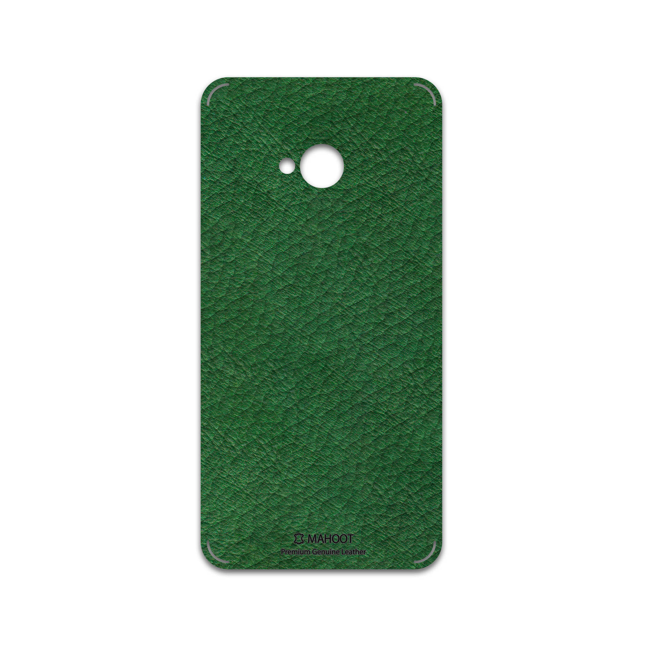 برچسب پوششی ماهوت مدل Green-Leather مناسب برای گوشی موبایل اچ تی سی One
