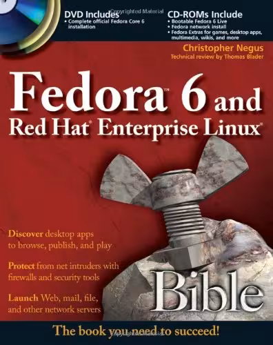 خرید و دانلود نسخه کامل کتاب Fedora 6 and Red Hat Enterprise Linux Bible