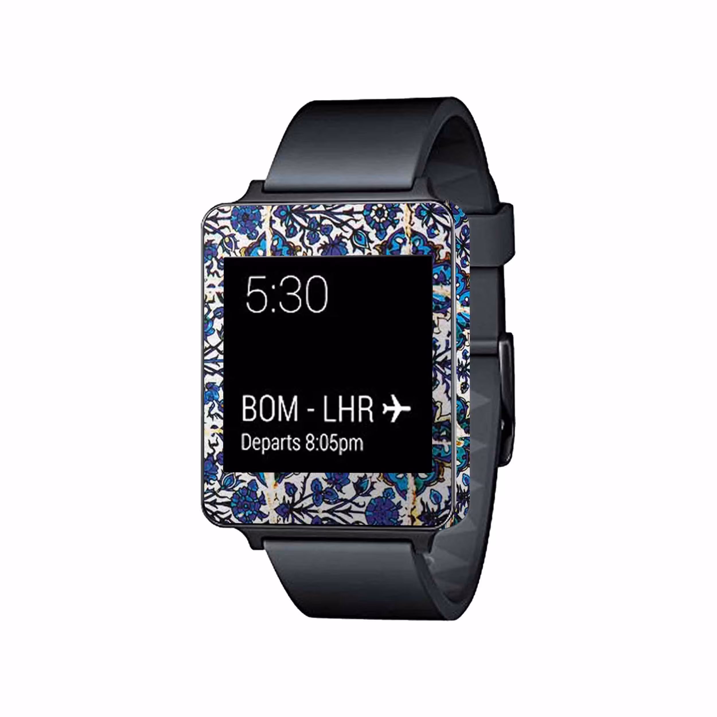 برچسب ماهوت طرح Iran Tile1 مناسب برای ساعت هوشمند ال جی G Watch