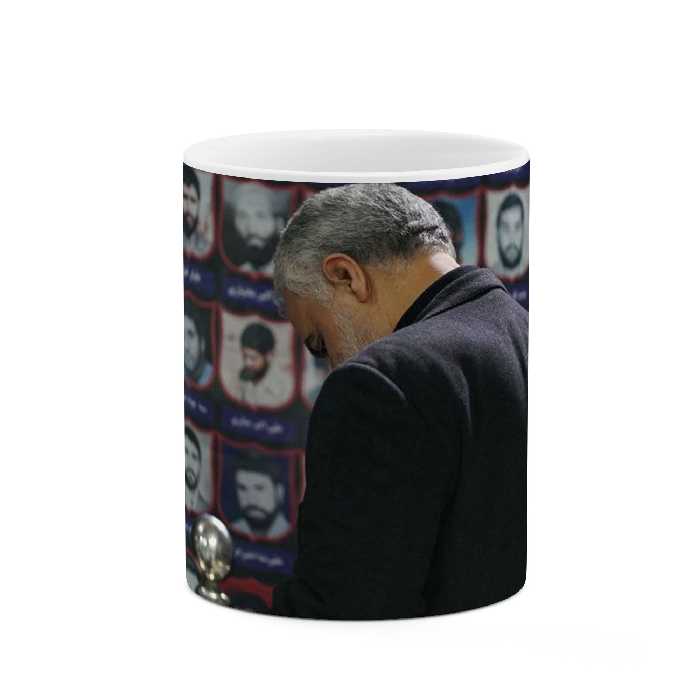 ماگ طرح سردار شهید حاج قاسم سلیمانی  مدل mgp11700