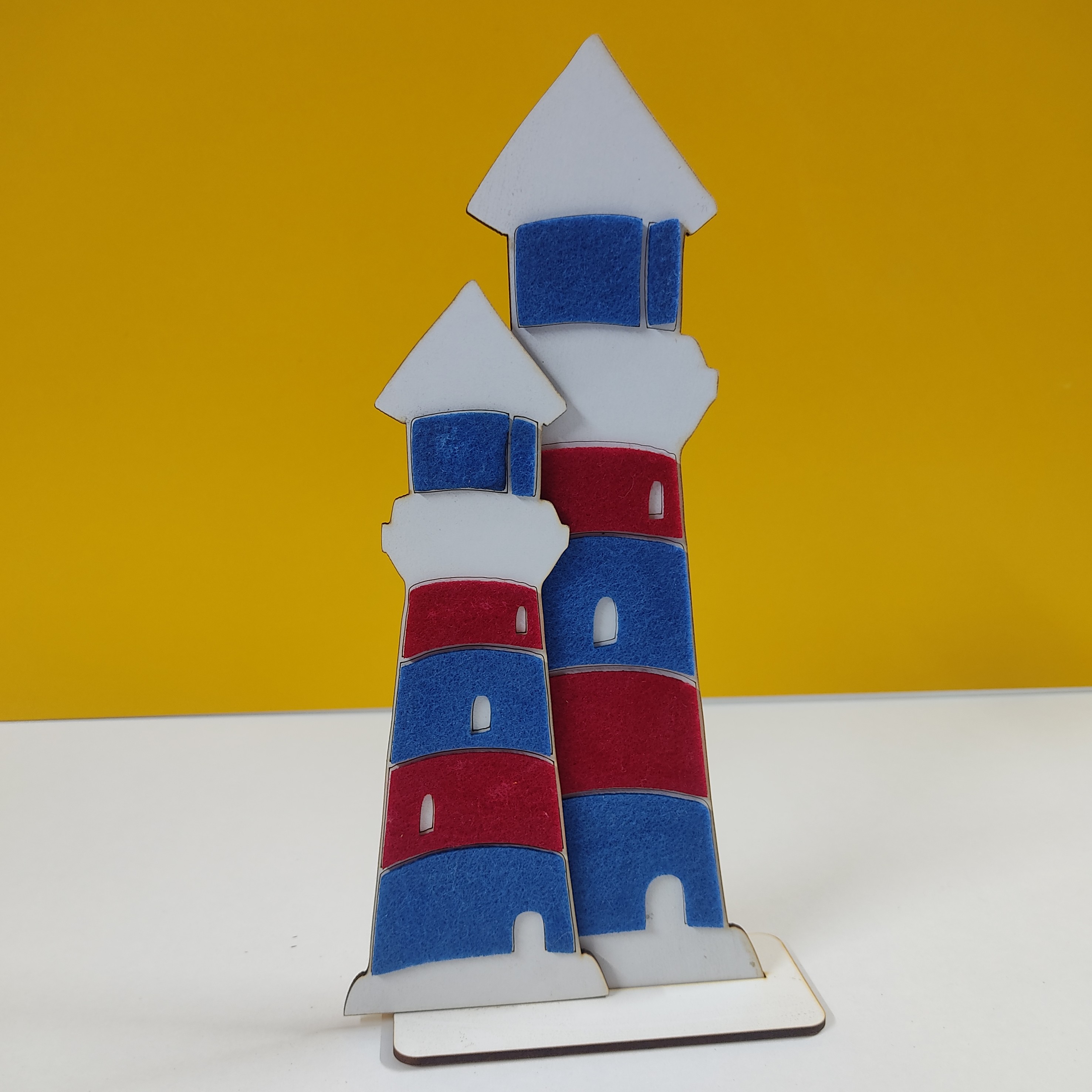 استند فانوس دریایی چوبی تم ملوانی