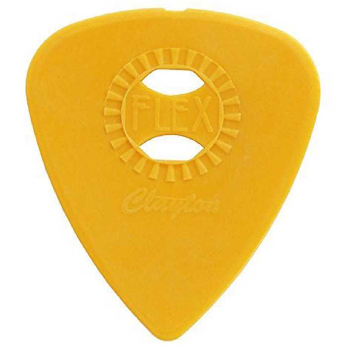 پیک گیتار الکتریک کلایتون 0.73 میلی‌متری مدل Flex بسته‌ شش عددی