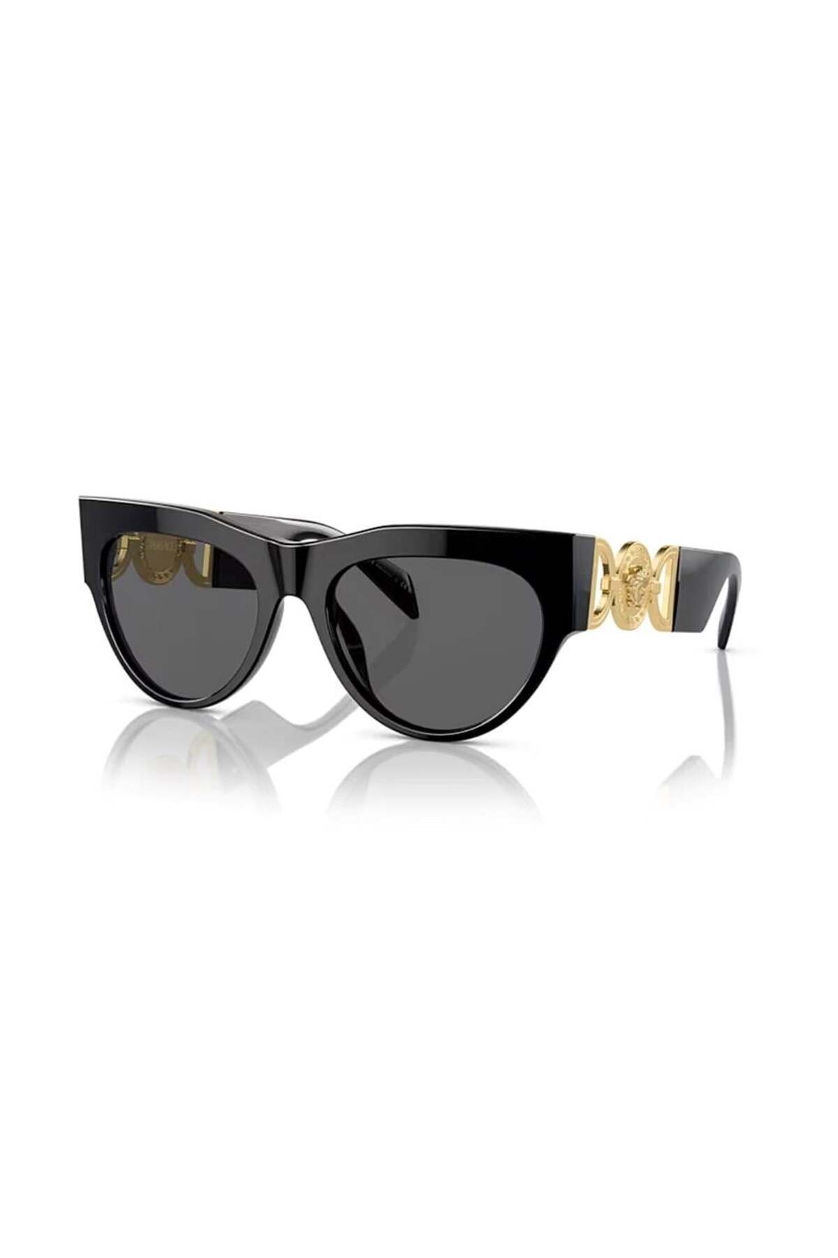 عینک آفتابی مشکی زنانه VE 4440U GB1 87 56 Versace
