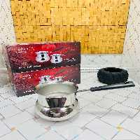 شیر جوش و قهوه جوش استیل ضخیم 5 لایه مدل‌ طبلی سایز 900 میل