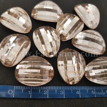 نگین تزئینی کنگره ای رنگی