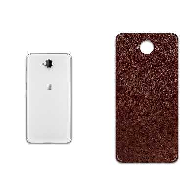 برچسب پوششی ماهوت مدل Natural-Leather مناسب برای گوشی موبایل مایکروسافت Lumia 650