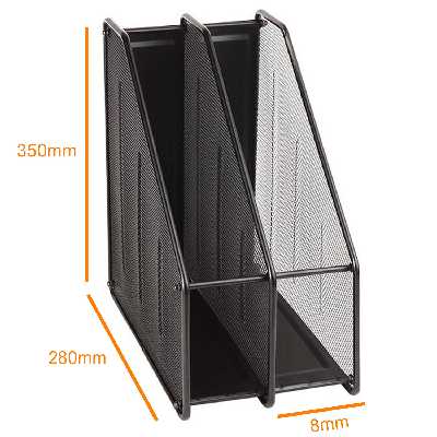 نگهدارنده مجله مدل جاکتابی 2 خانه کد 02