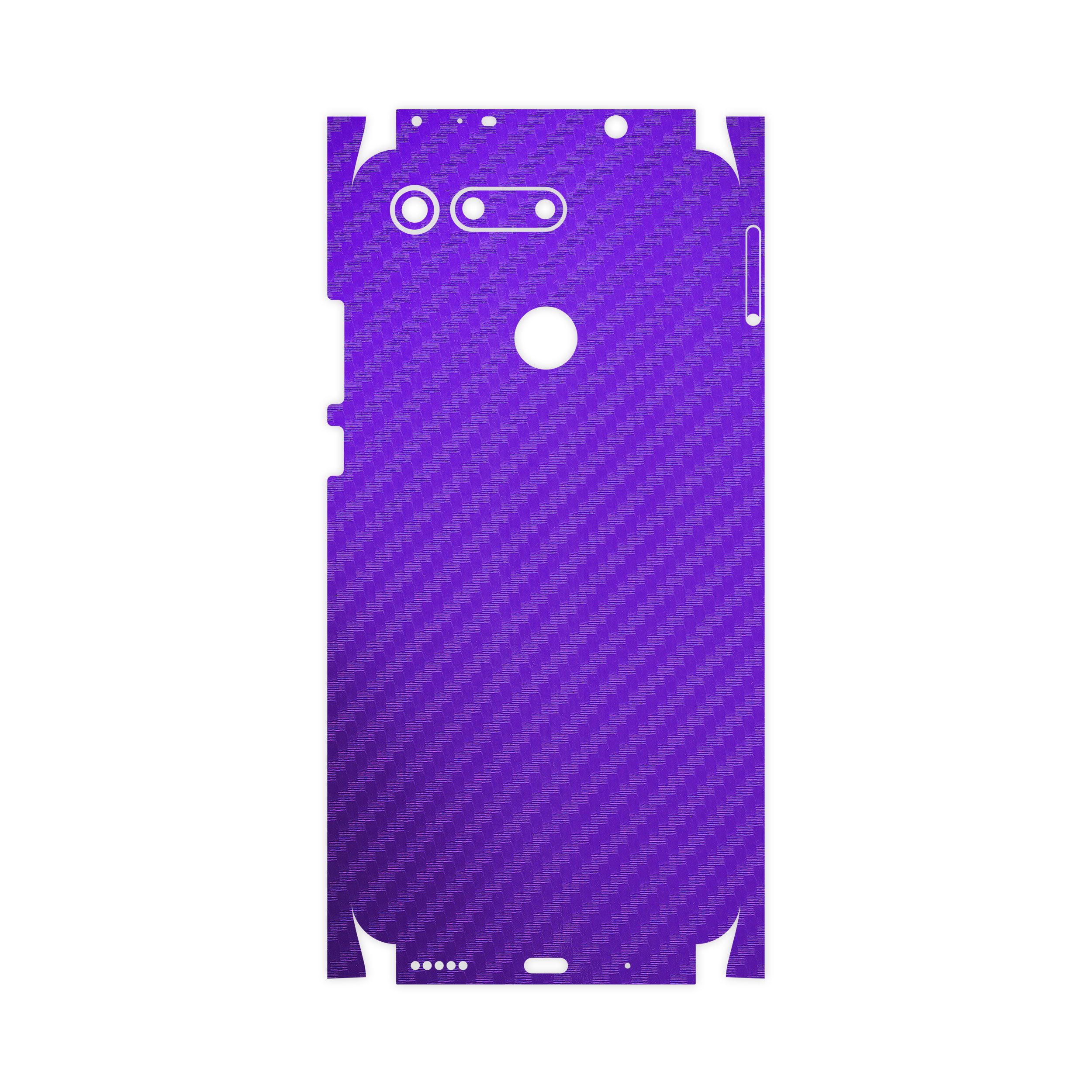 برچسب پوششی ماهوت مدل Purple-Fiber-FullSkin مناسب برای گوشی موبایل آنر View 20