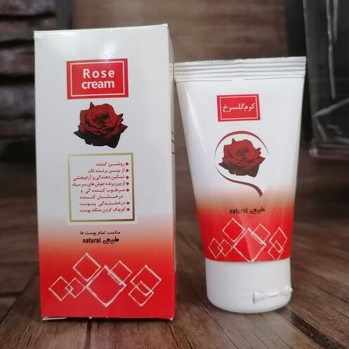 کرم گلسرخ، از بین برنده ماتی پوست، جوانسازی و روشن کننده پوست، آبرسان و مرطوب کننده، از بین برنده جای جوش و لک بارداری