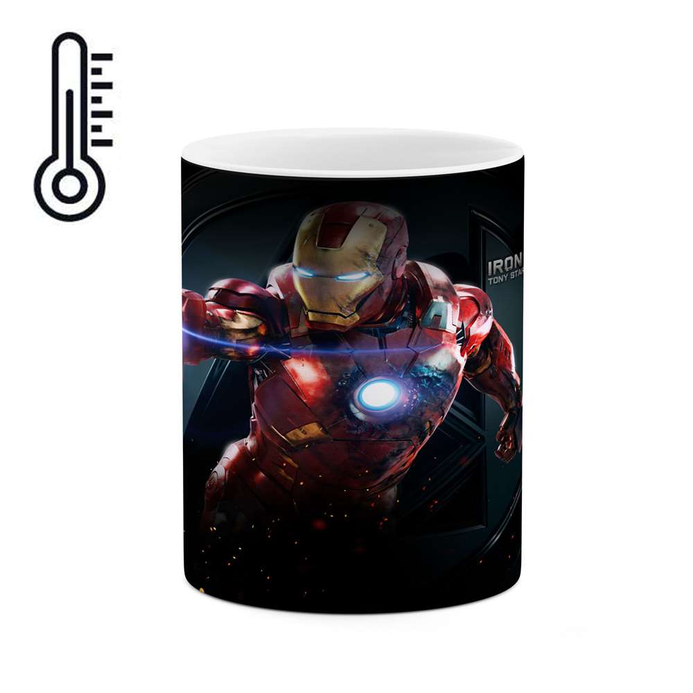 ماگ حرارتی طرح Iron Man مدل mgh11827