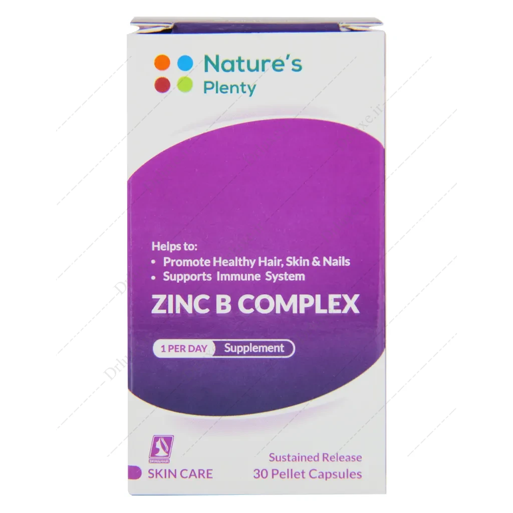 کپسول زینک ب کمپلکس نیچرز پلنتی