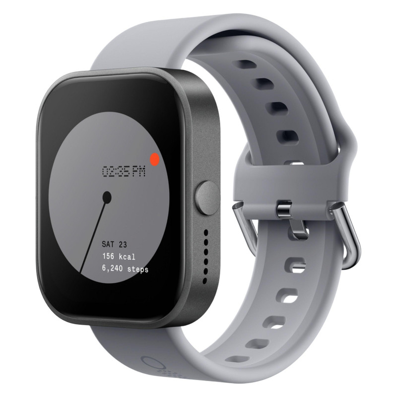 ساعت هوشمند ناتینگ مدل  Nothing CMF Watch Pro دارای قابلیت های صفحه نمایش رنگی، صفحه نمایش لمسی، کنترل سطح اکسیژن خون بند سیلیکون | کالا مکس