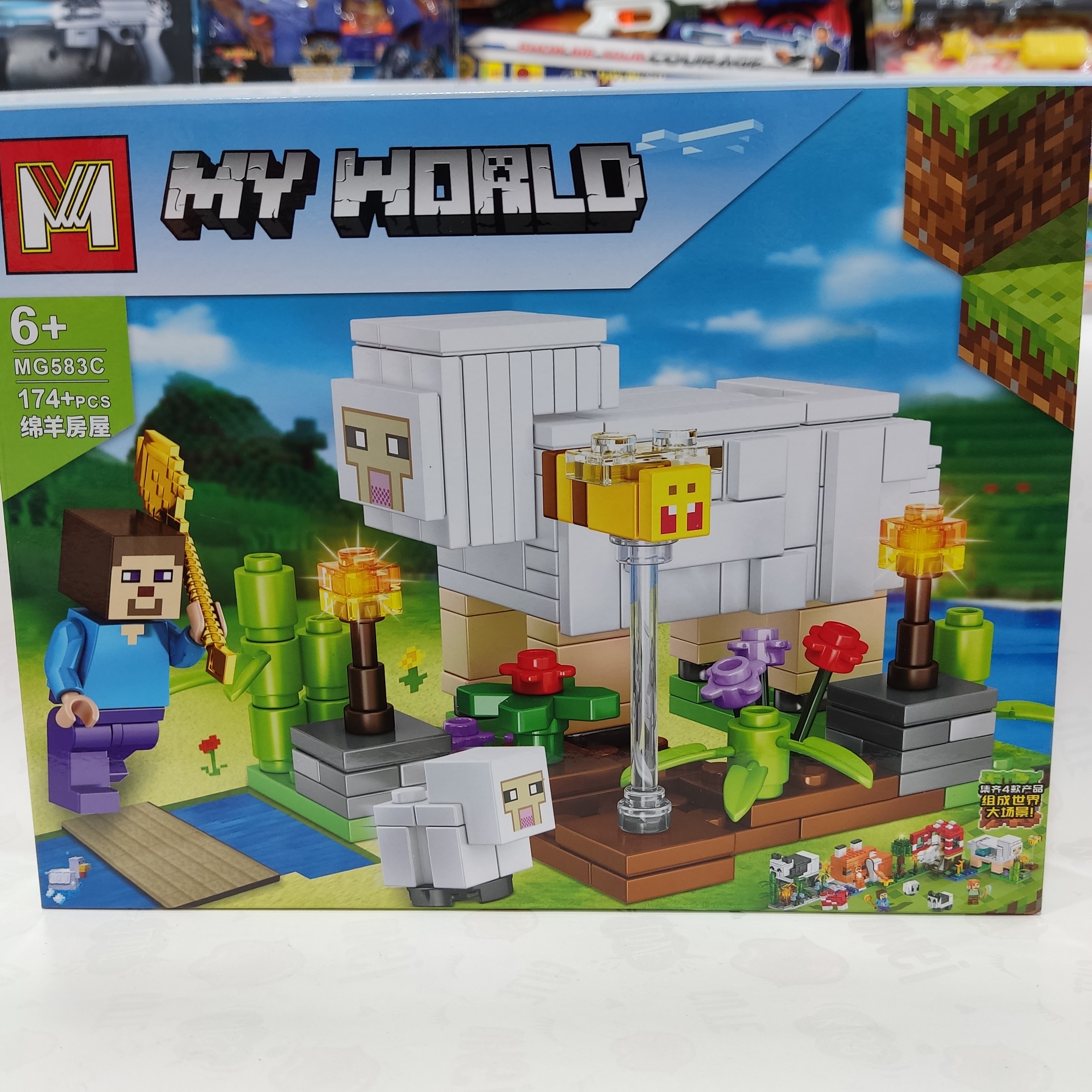 لگو ماینکرافت 174 قطعه سری جدید