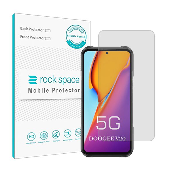 گلس دوجی V20 مدل نانو هیدروژل شفاف برند راک اسپیس کد26010S