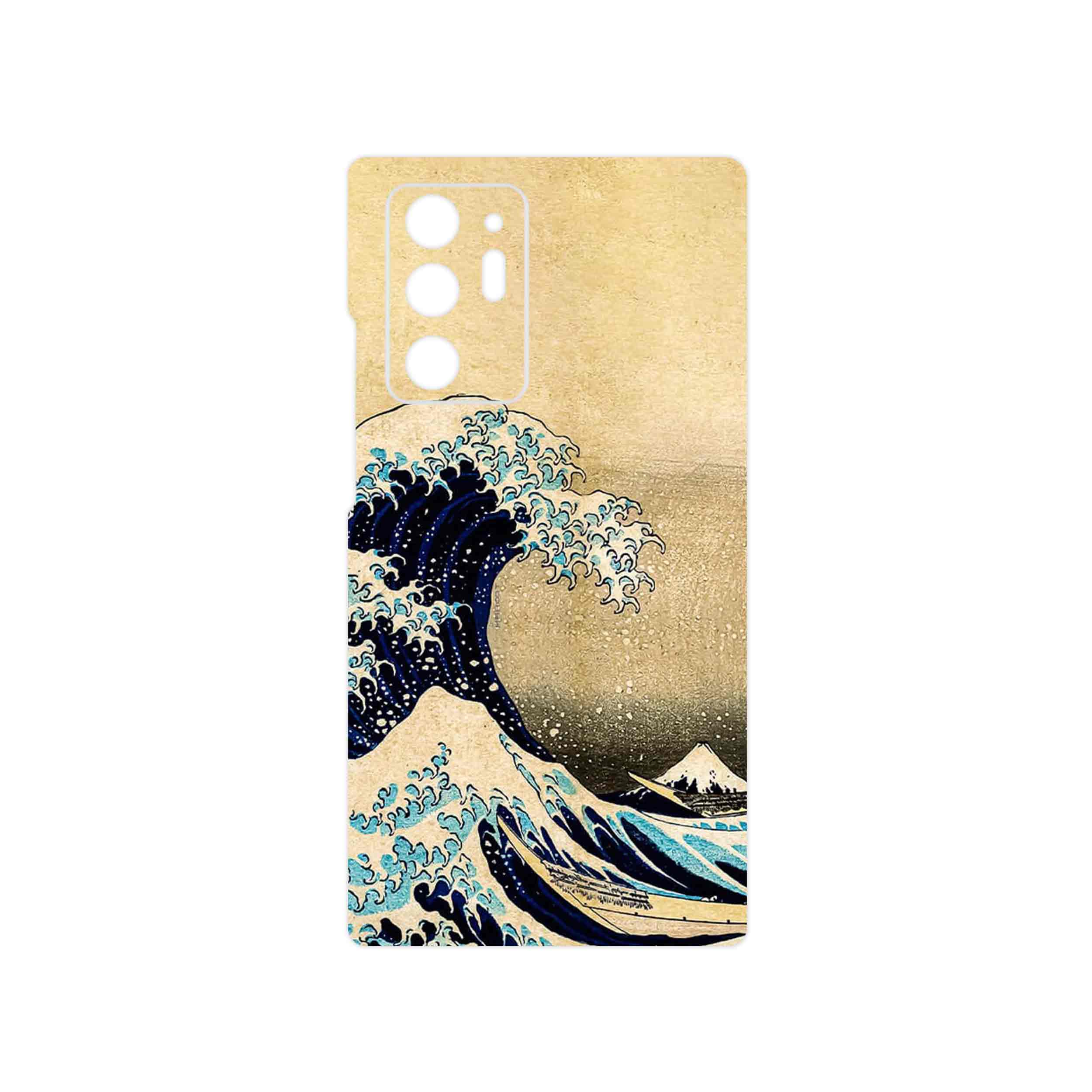برچسب پوششی ماهوت مدل The Great Wave off Kanagawa of Hokusai مناسب برای گوشی موبایل سامسونگ Galaxy Note 20 Ultra