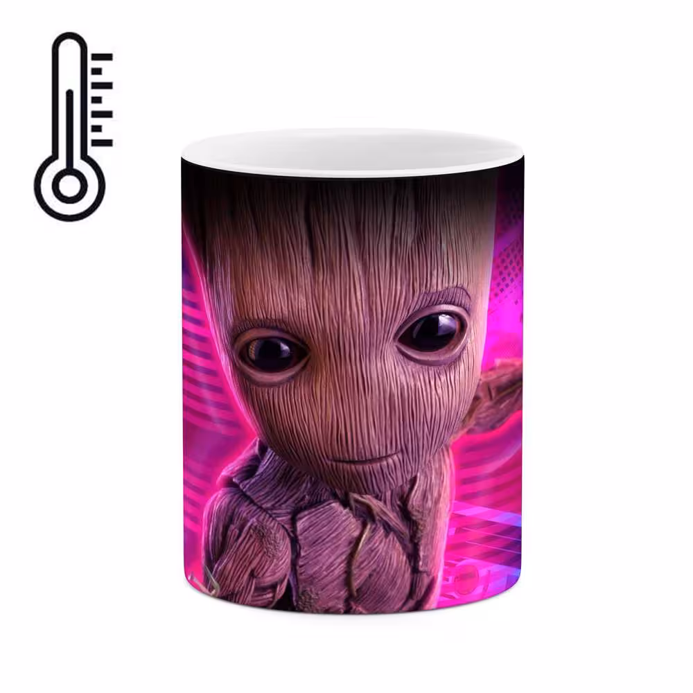ماگ حرارتی طرح انیمیشن و فیلم The groot مدل mgph15365