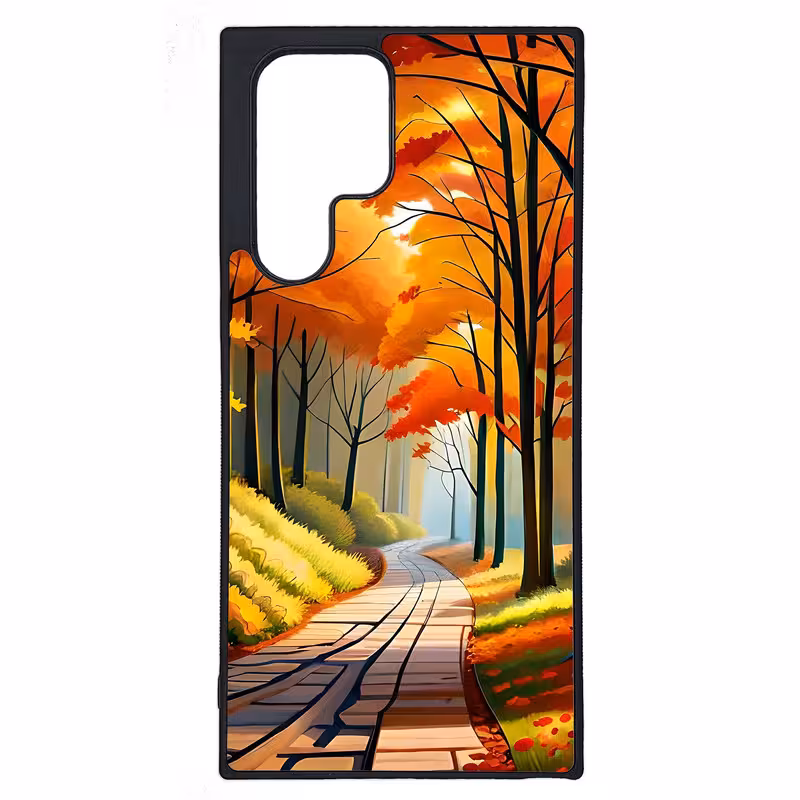 کاور طرح منظره کد G-136 مناسب برای گوشی موبایل سامسونگ Galaxy S22 Ultra | دیجی قاب دونی