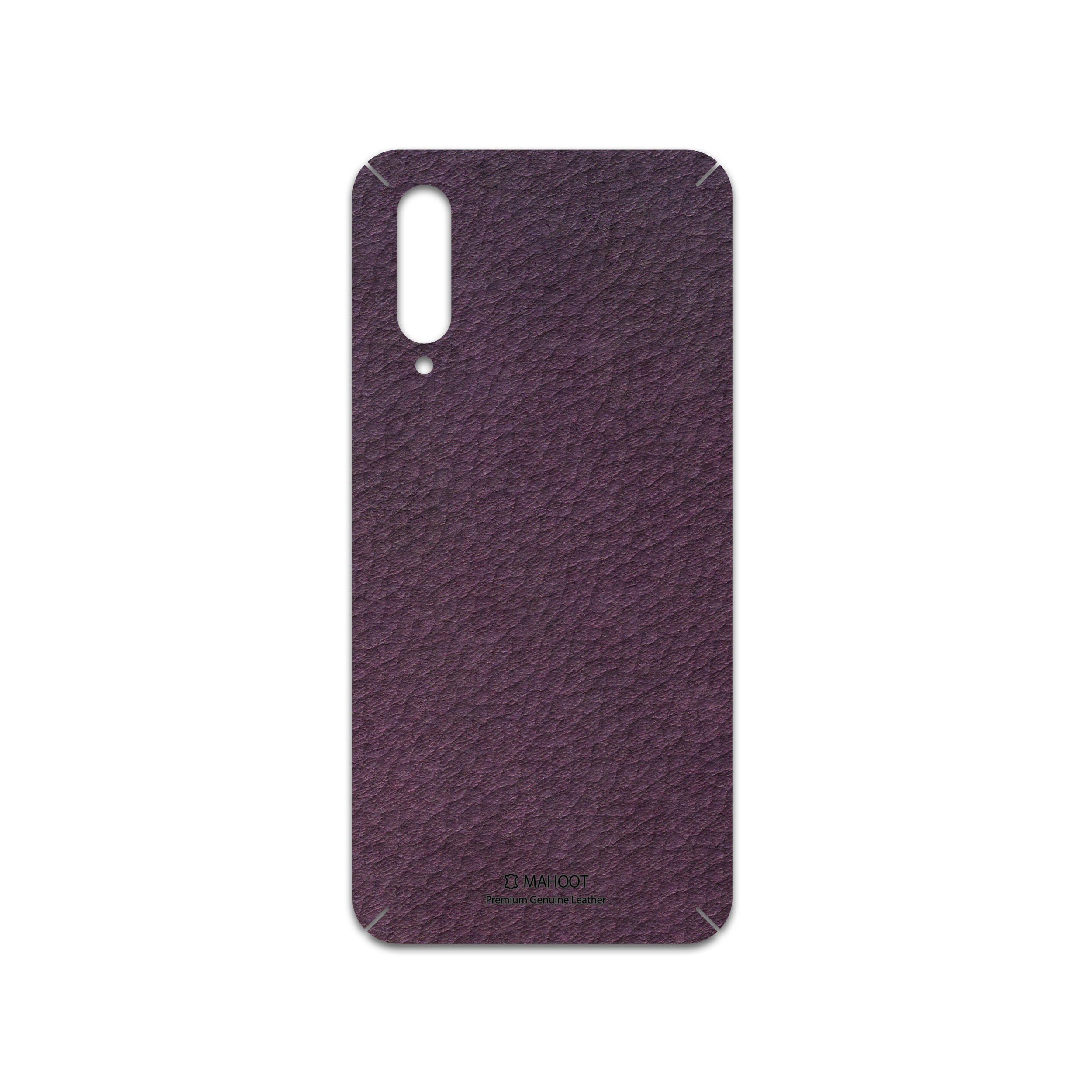 برچسب پوششی ماهوت مدل Purple-Leather مناسب برای گوشی موبایل شیائومی Mi 9 Lite