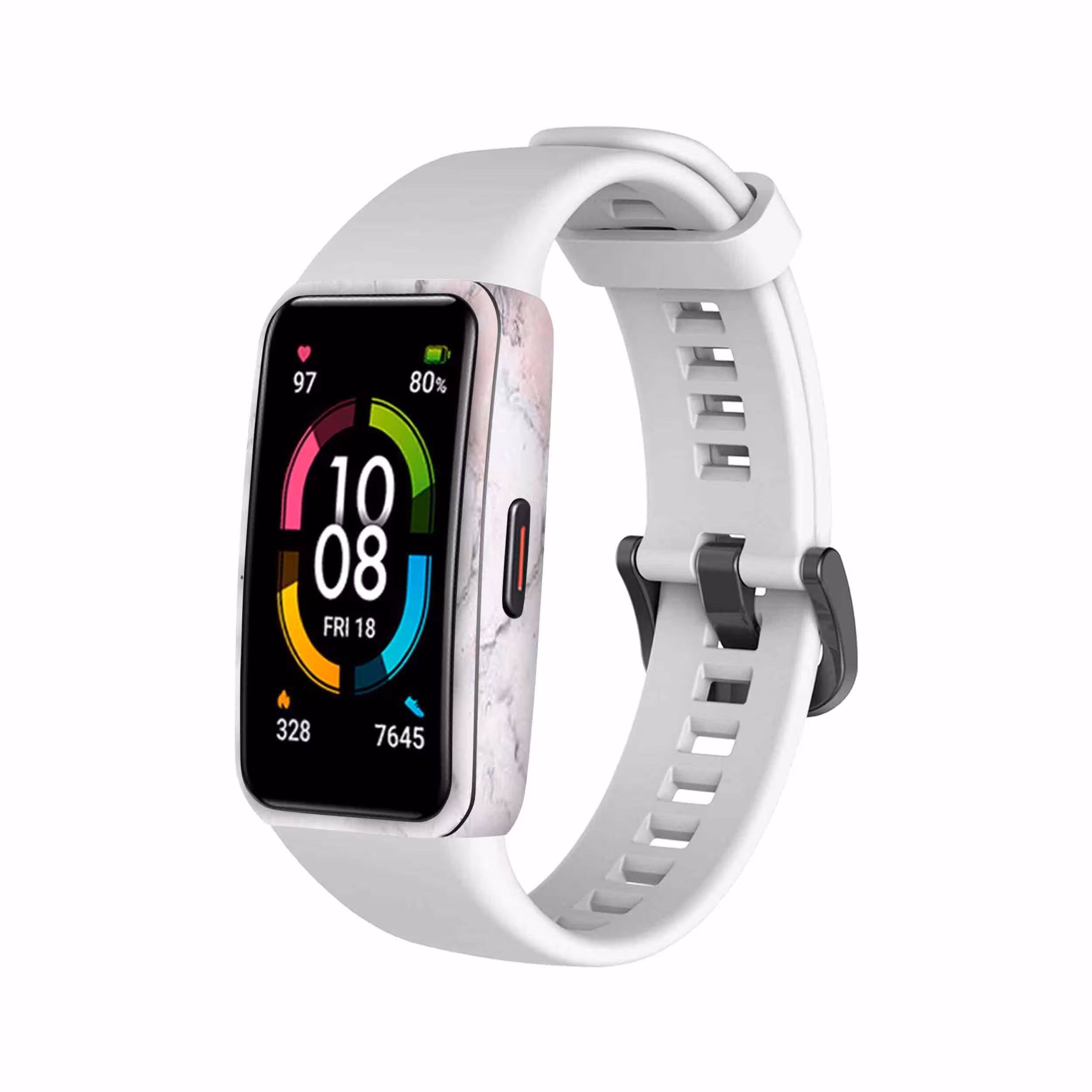 برچسب ماهوت طرح Blanco Pink Marble مناسب برای ساعت هوشمند هوآوی band 6