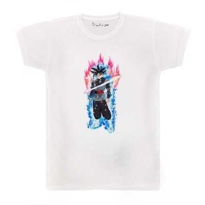 تی شرت بچگانه پرمانه طرح انیمه دراگون بال کد pmt.3779