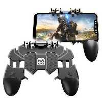 دسته بازی پابجی مدل AK 66 مناسب گوشی موبایل با نصب آسان و طراحی ارگونومیک دارای 4 پدال
