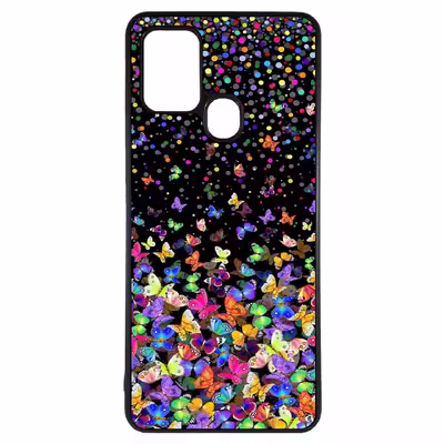 کاور طرح پروانه کد 1146 مناسب برای گوشی موبایل سامسونگ galaxy a21s