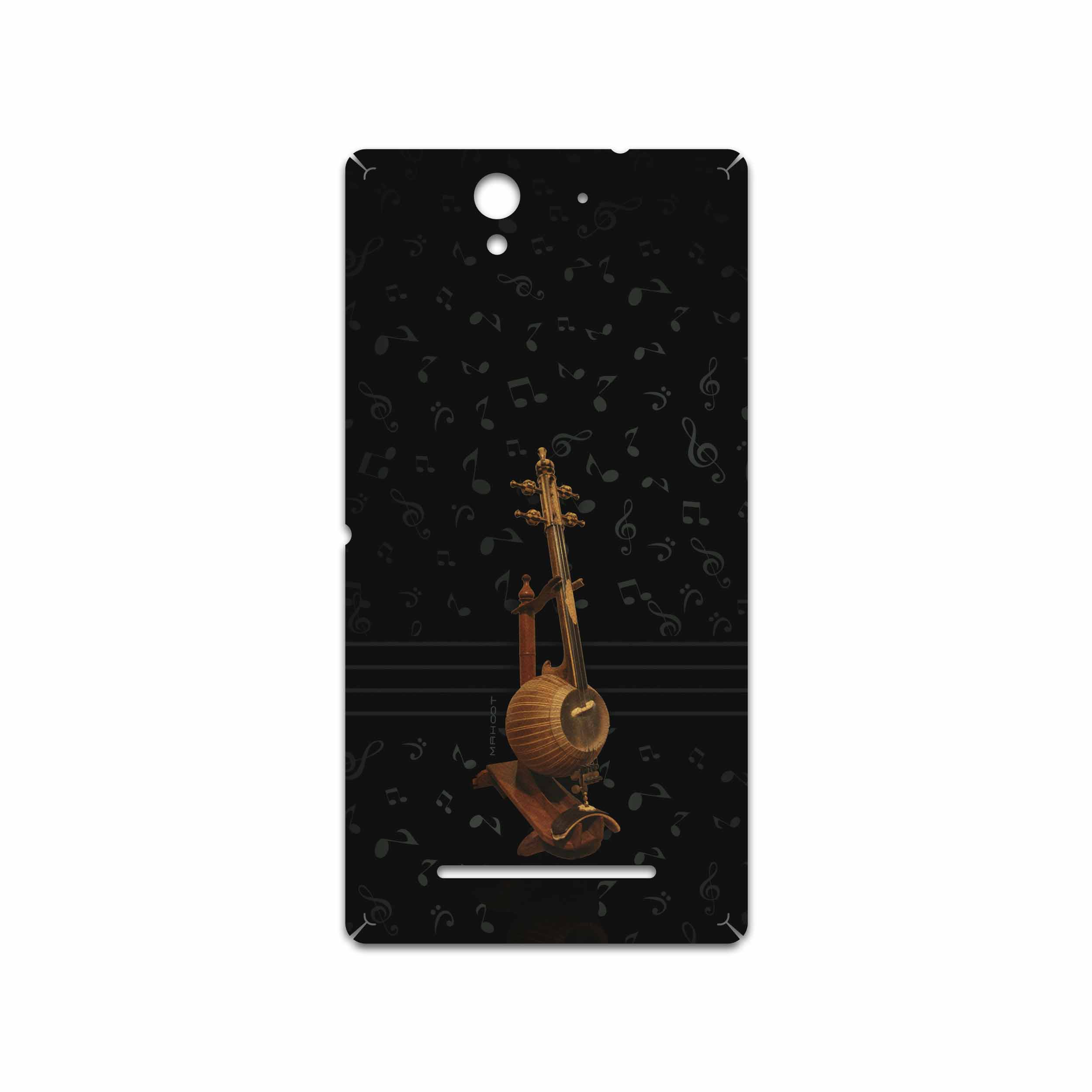 برچسب پوششی ماهوت مدل Persian Fiddle Instrument مناسب برای گوشی موبایل سونی Xperia C3 Dual