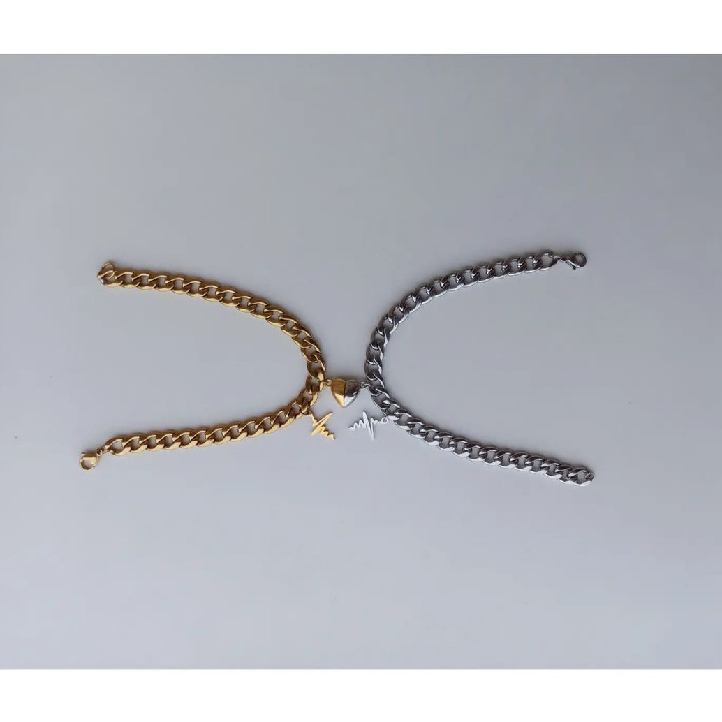 دستبند ست کارتیر با قلب مگنتی