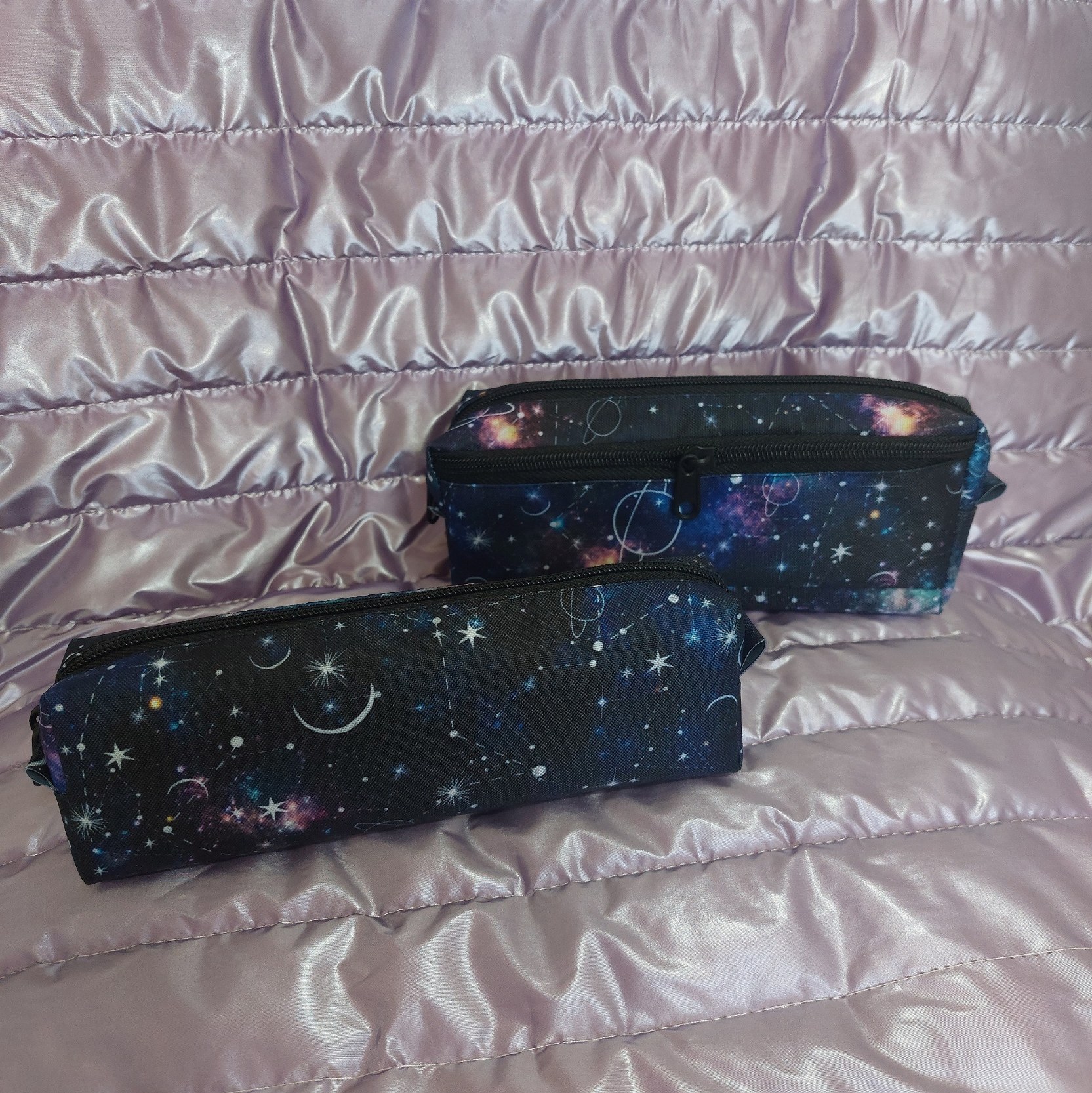 ست 2 تایی جامدادی برزنت طرح کهکشان 