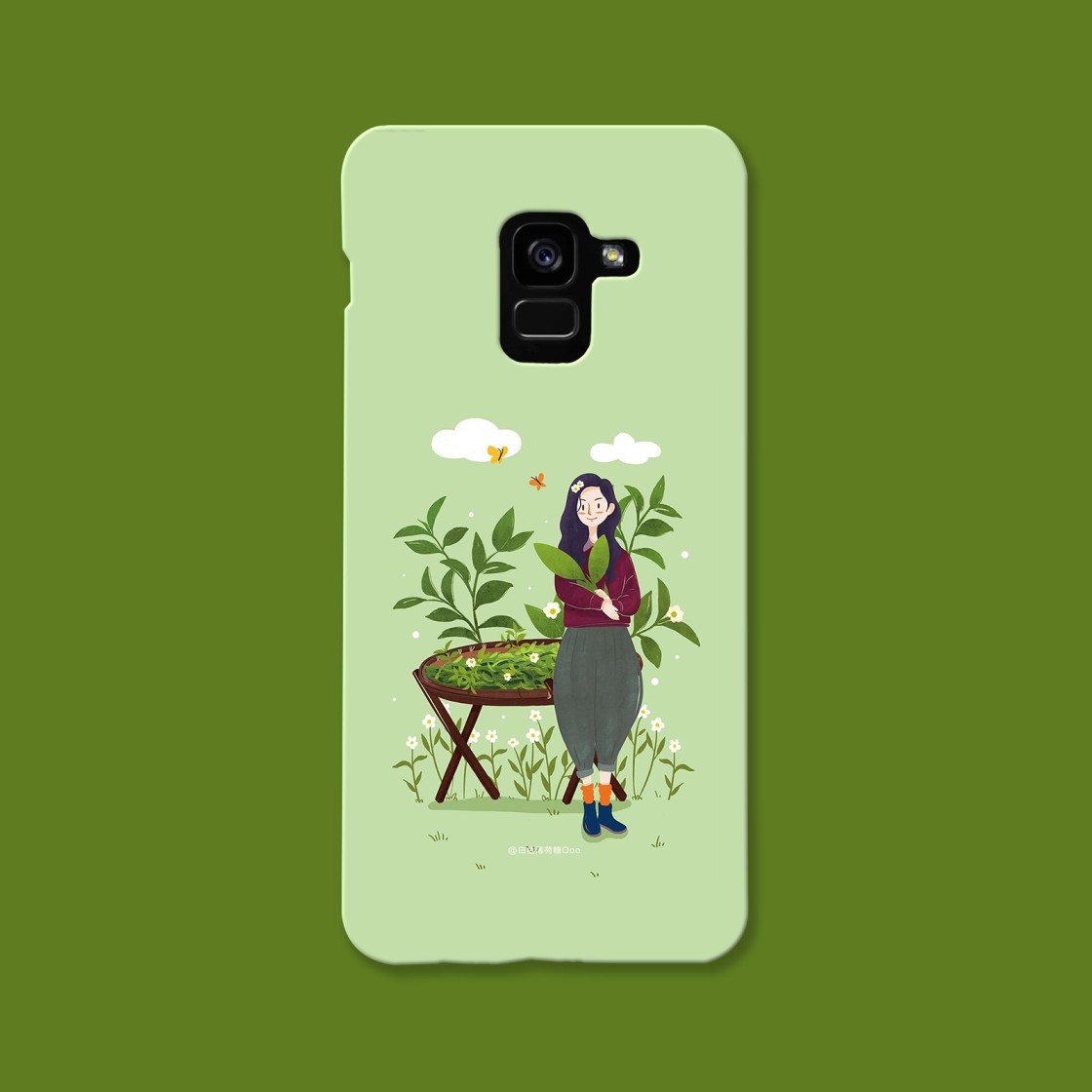 کاور گارد قاب مناسب برای گوشی موبایل سامسونگ A8 2018 -کد1794