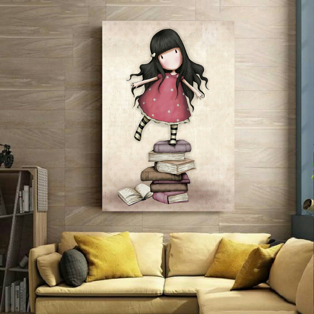 تابلو بوم مدل عروسک انگلیسی مدل ASB5