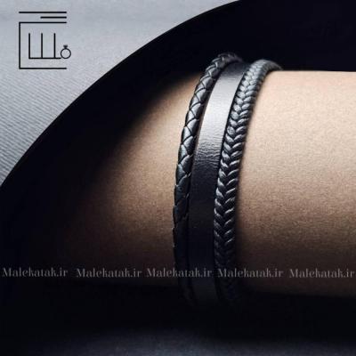 دستبند چرمی مدل دوران
