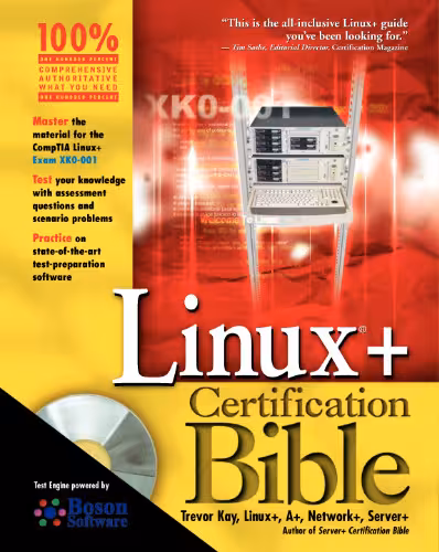 خرید و دانلود نسخه کامل کتاب Linux  Certification Bible (With CD-ROM)