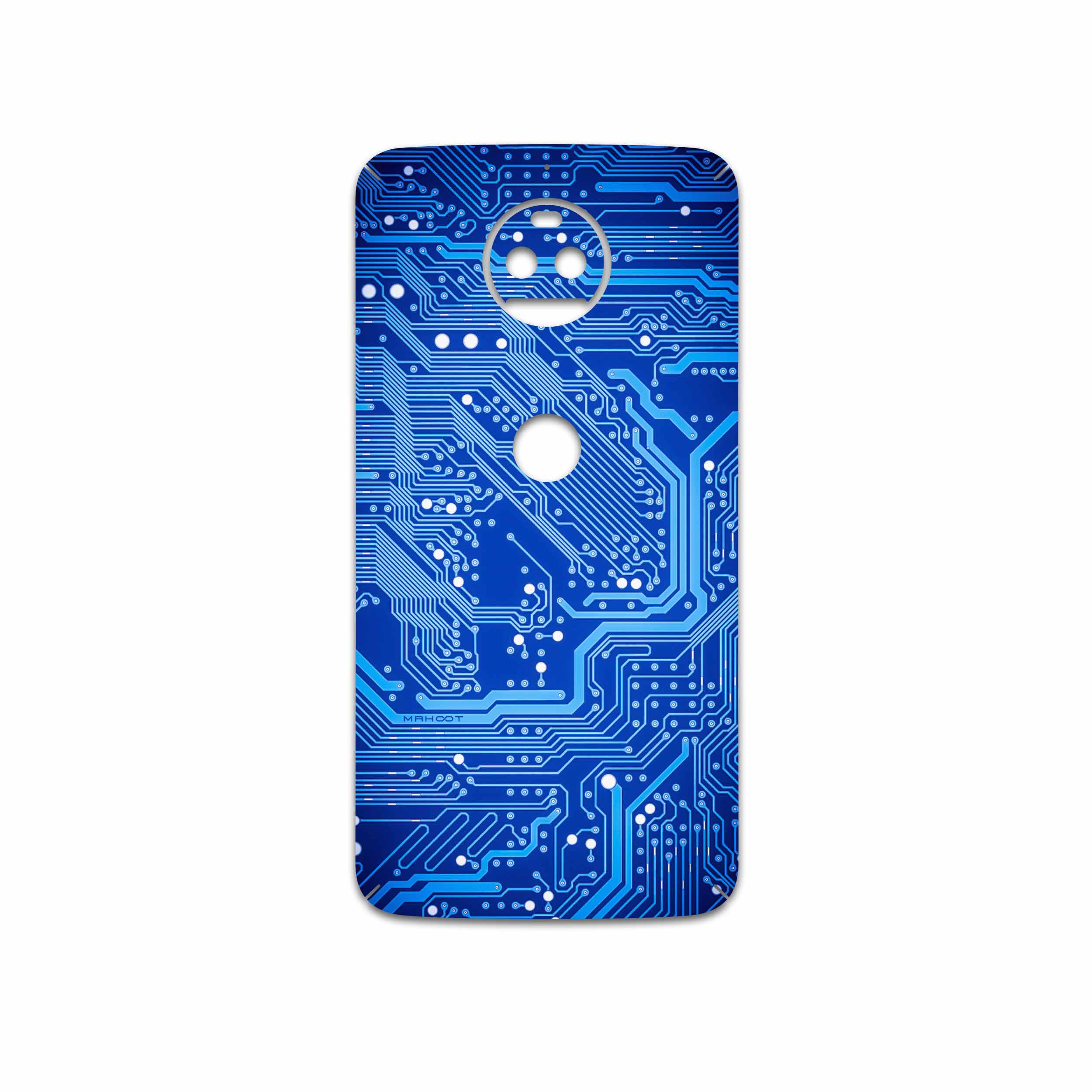 برچسب پوششی ماهوت مدل Blue Printed Circuit Board مناسب برای گوشی موبایل موتورولا Moto G5S Plus