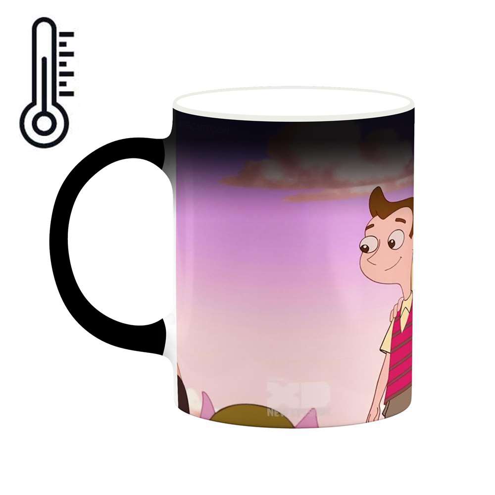 ماگ حرارتی کاکتی طرح کارتون Milo Murphy Law مدل mgh22788