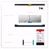 برچسب پوششی ماهوت مدل Tehran City مناسب برای تبلت سامسونگ Galaxy Tab A 10.1 2016 T580