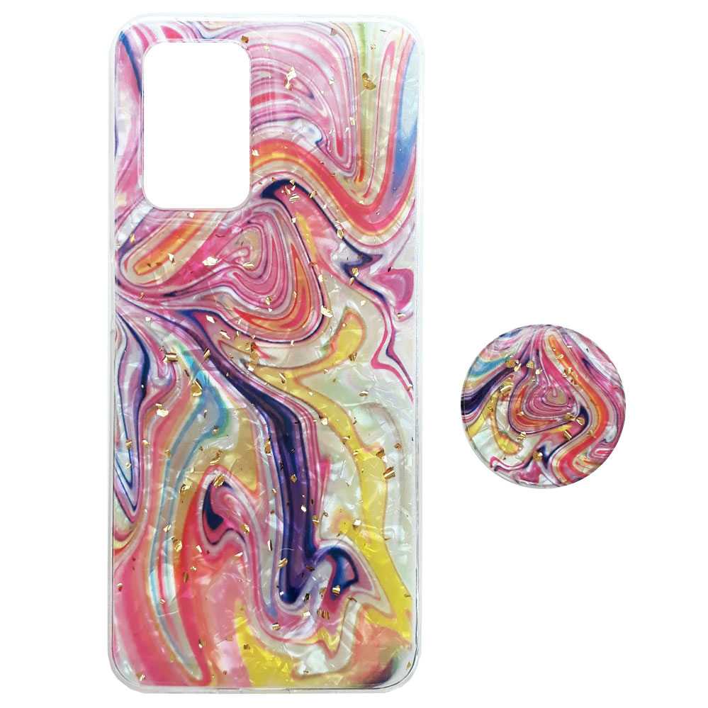 کاور کد A8521 مناسب برای گوشی موبایل شیائومی Redmi 10 به همراه پایه نگهدارنده