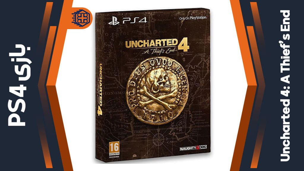 دیسک بازی Uncharted 4: A Thief’s End SteelBook Edition – مخصوص PS4