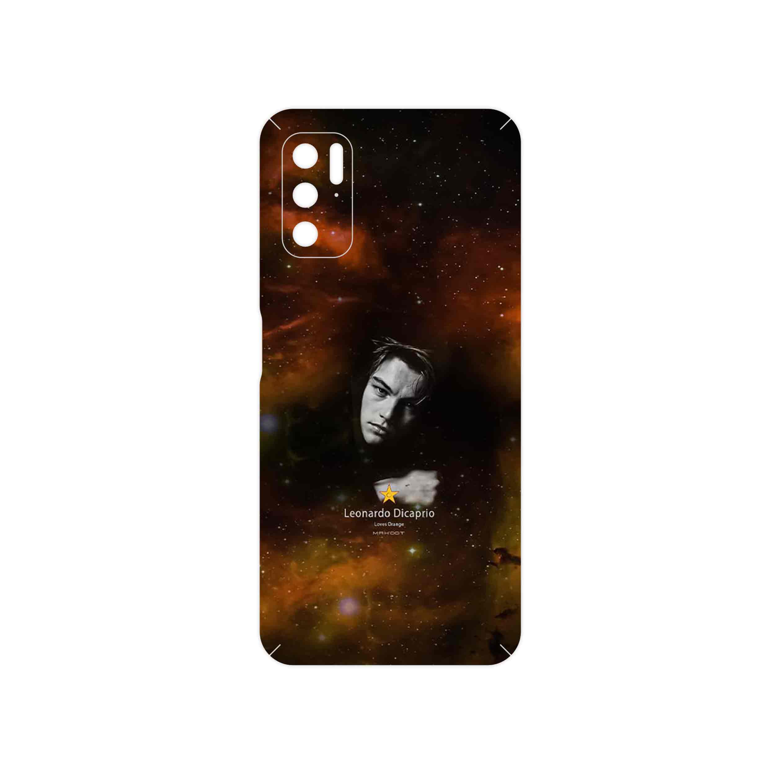 برچسب پوششی ماهوت مدل Leonardo Dicaprio مناسب برای گوشی موبایل شیائومی Redmi Note 11SE