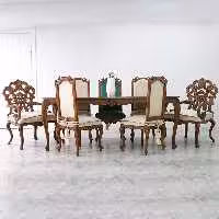 میز ناهار خوری کینگ مبل باروس 