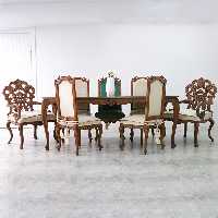 میز ناهار خوری کینگ مبل باروس 