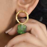 گوشواره ترک دست ساز کد 6456