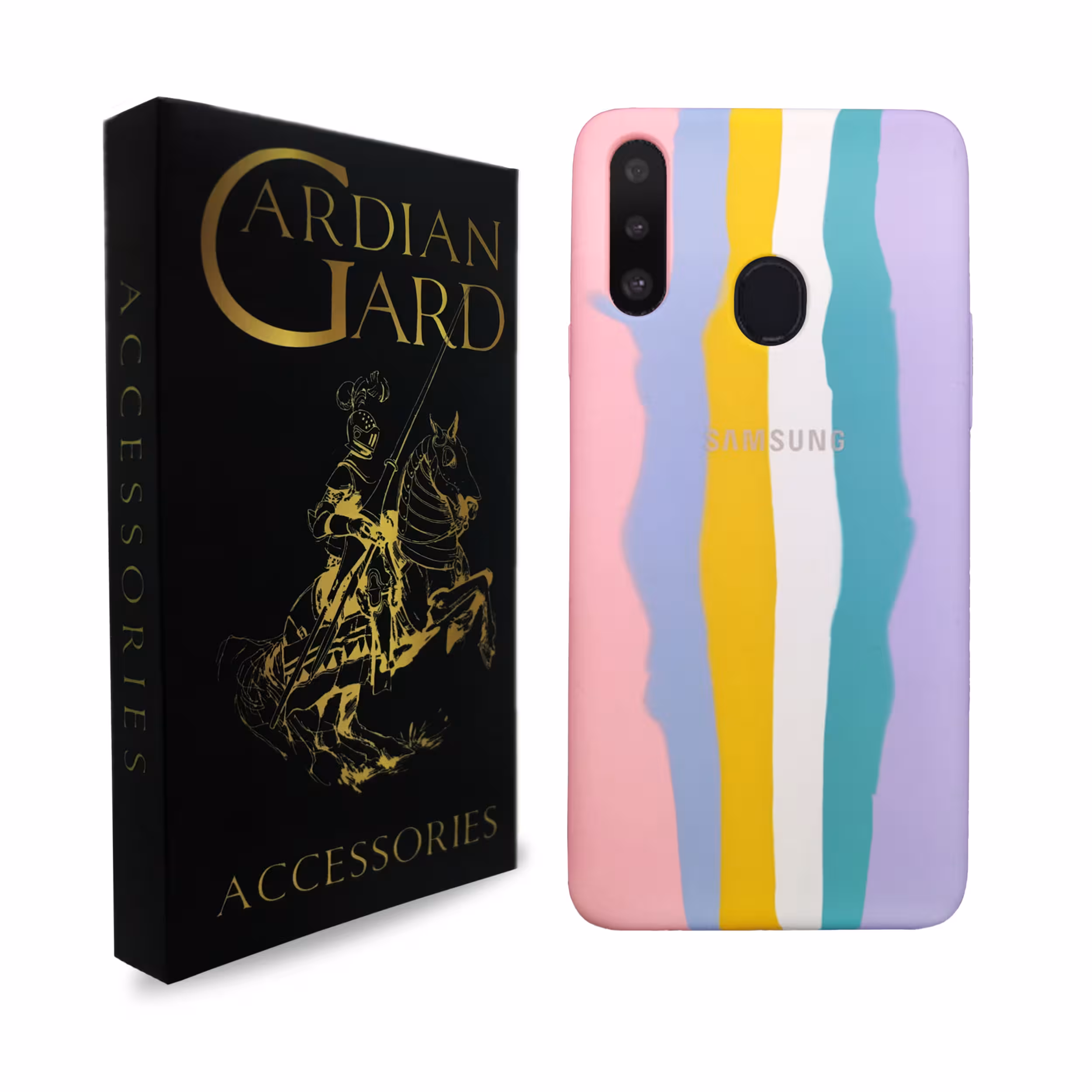 کاور گاردین گارد مدل Colorful مناسب برای گوشی موبایل سامسونگ Galaxy A20S