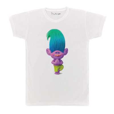 تی شرت بچگانه پرمانه طرح ترول ها کد pmt.4327