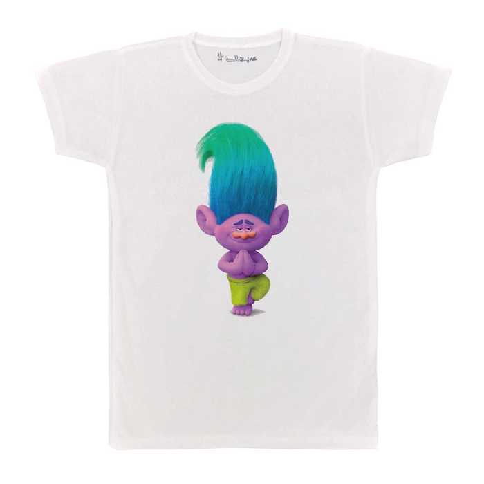 تی شرت بچگانه پرمانه طرح ترول ها کد pmt.4327