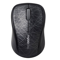 ماوس بی‌سیم و اپتیکال رپو مدل 3100p رنگ مشکی