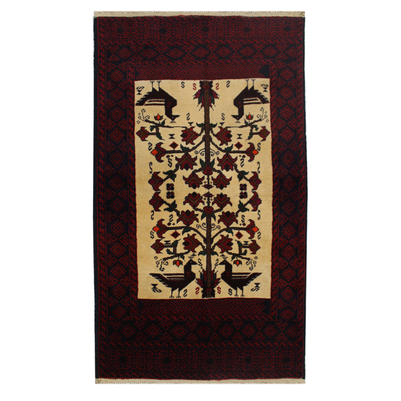 فرش دستبافت یک ونیم متری کد 1104450